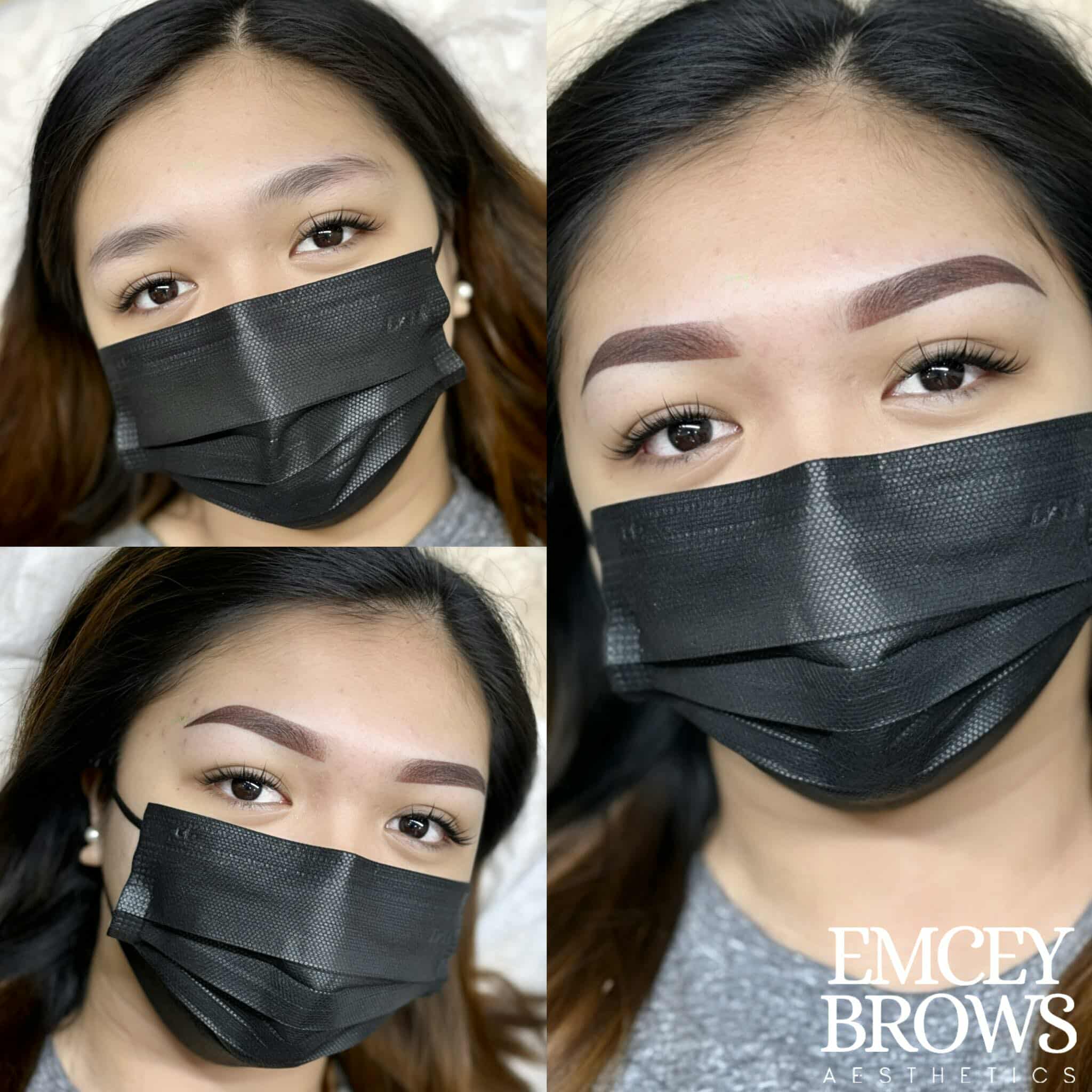 Emcey Brows result — Imus, Cavite